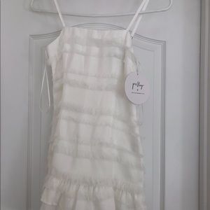 White Princess Polly Dress... Molina Mini Dress
